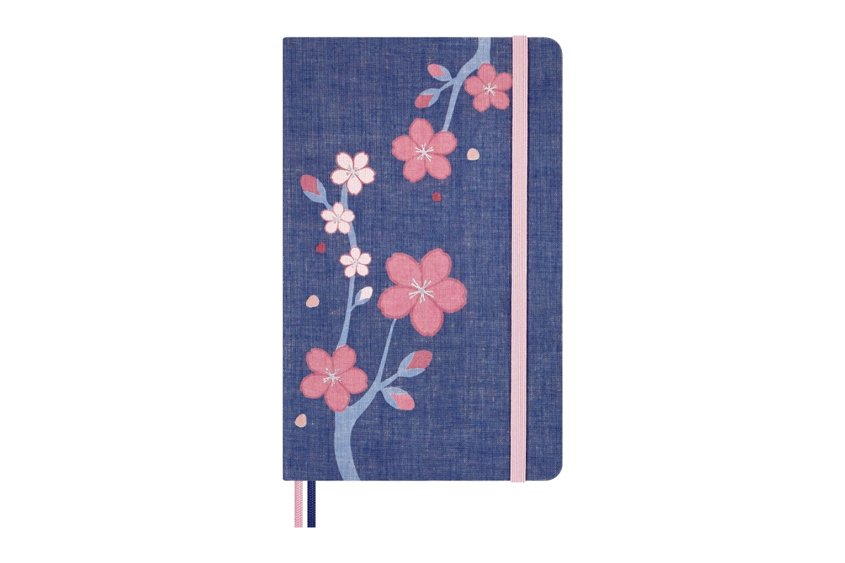 Een Verschijnt 3e week maart - Moleskine Limited Edition Sakura Ruled Hardcover Large Notebook koop je bij Moleskine.nl